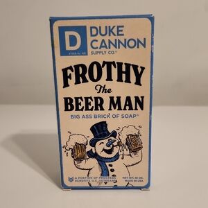 Duke Cannon Frothy The Beer Man Soap Big Brick of Soap
